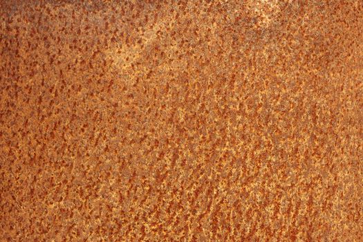 Old rusty iron sheet as a structured texture