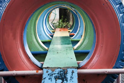 tunnel of tyre