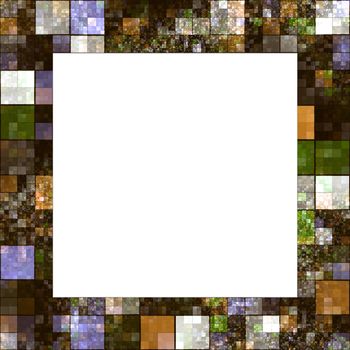 An image of a nice frame of colored squares