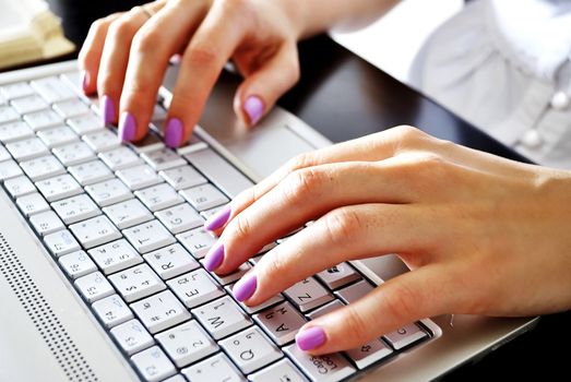 Women working on laptop