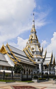 Temple sothon Worawihan Chachoengsao in Thailand