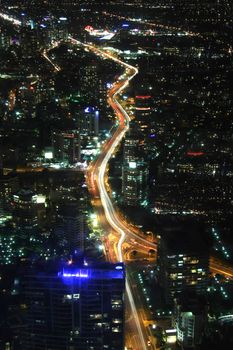 Night view of Surfers Paradise