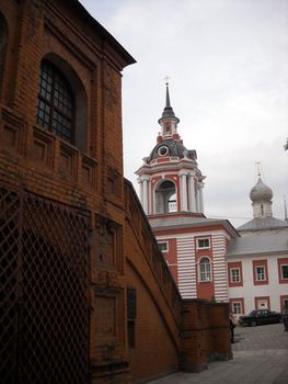 Church; Pokrovsk; a cathedral; Moscow; summer; a temple; Christianity; red; the area; domes; a monument