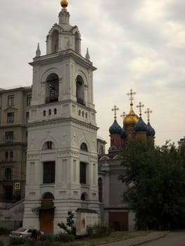 Church; Pokrovsk; a cathedral; Moscow; summer; a temple; Christianity; red; the area; domes; a monument       