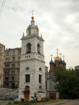 Church; Pokrovsk; a cathedral; Moscow; summer; a temple; Christianity; red; the area; domes; a monument    