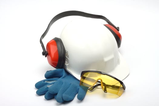 Safety gear kit close up 