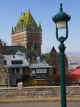Quebec City most famous landmark, Chateau Frontenac