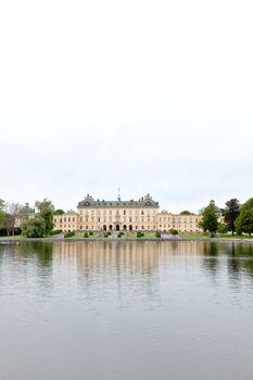 Drottningholms Palace in the Stockholm city, Sweden 
