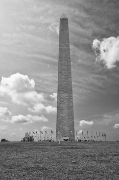 Washington Monument Park in Washington, DC