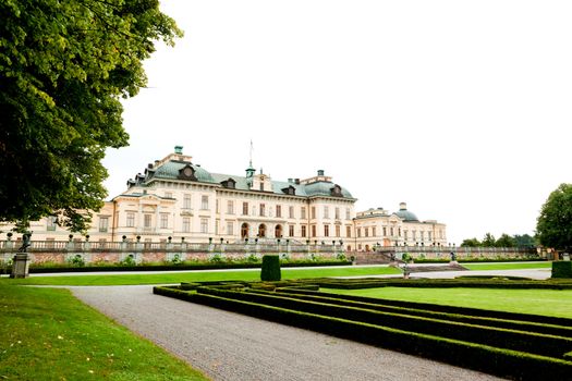 Drottningholms Palace in the Stockholm city, Sweden 
