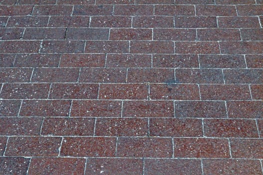 Brick road texture