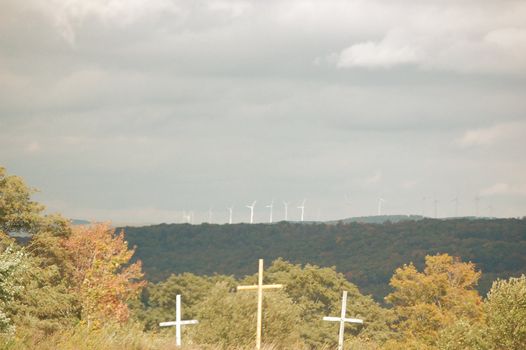 Crosses and Turbines