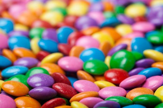 Colorful chocolate candy, great for backgrounds. 