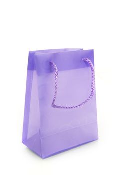 a colorful bag on a white background