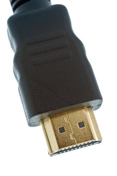 HDMI connector isolated on white