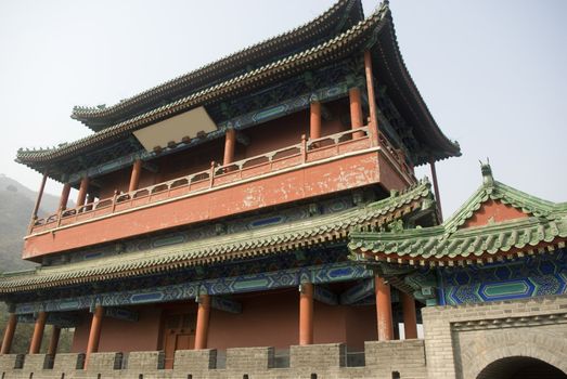 China architecture - Taken in The great Wall, Beijing, China at day