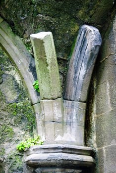 Detail in Sligo Abbey, Ireland