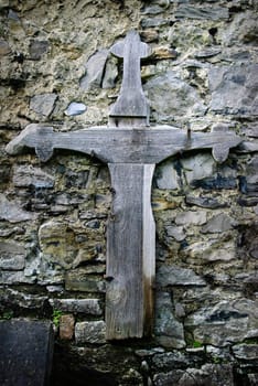 Detail in Sligo Abbey, Ireland