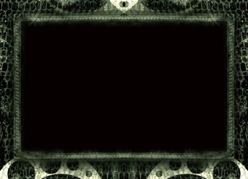 Computer designed highly detailed grunge border , great grunge layer for your projects.