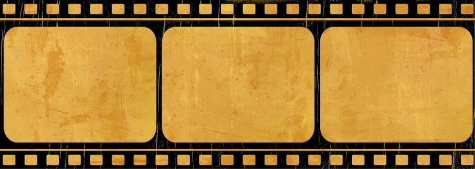 Computer designed highly detailed film frame with space for your text or image.Nice grunge element for your projects