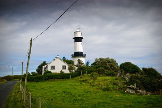 Lighthouse in the north of Ireland