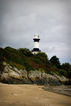 Lighthouse in the north of Ireland