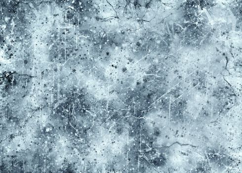 Computer designed highly detailed grunge textured ice background