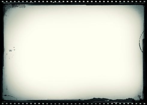 Editable vector film frame background with space for your text or image.  More images like this in my portfolio