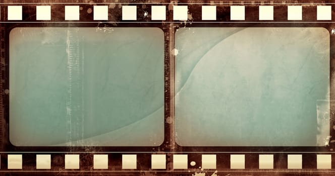 Computer designed highly detailed film frame with space for your text or image. Nice grunge layer for your projects.