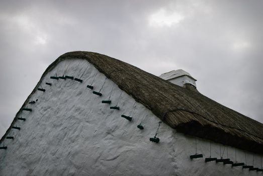 Rural housing of traditional type found in Inishowen, a peninsula in the very north or Ireland