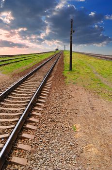 leavings far ways of railway