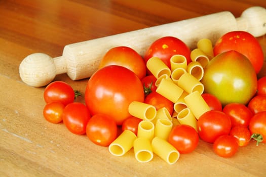 macaroni with tomato