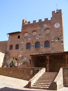 Certlado, small heritage city near Florence and birthplace of medieval writer Giovanni Boccaccio