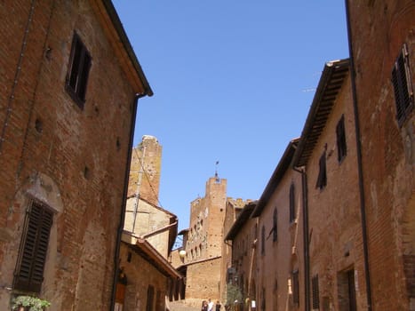 Certlado, small heritage city near Florence and birthplace of medieval writer Giovanni Boccaccio