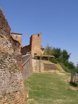 Certlado, small heritage city near Florence and birthplace of medieval writer Giovanni Boccaccio