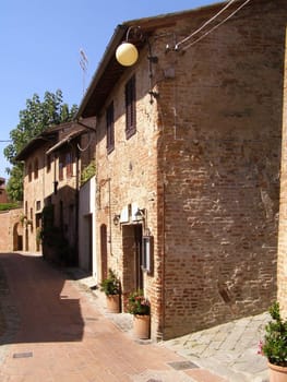 Certlado, small heritage city near Florence and birthplace of medieval writer Giovanni Boccaccio