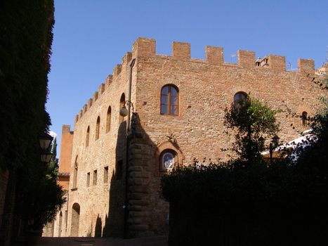 Certlado, small heritage city near Florence and birthplace of medieval writer Giovanni Boccaccio
