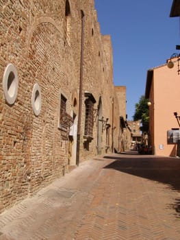 Certlado, small heritage city near Florence and birthplace of medieval writer Giovanni Boccaccio