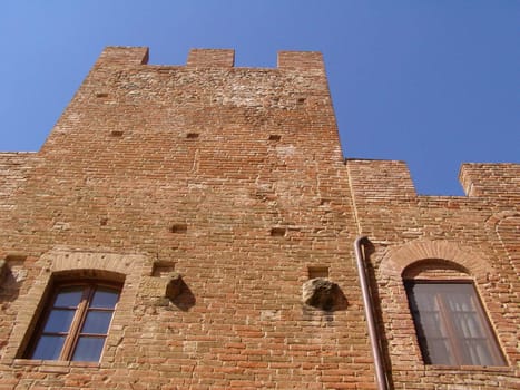 Certlado, small heritage city near Florence and birthplace of medieval writer Giovanni Boccaccio