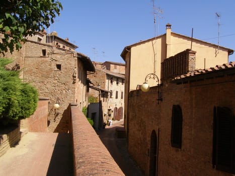 Certlado, small heritage city near Florence and birthplace of medieval writer Giovanni Boccaccio