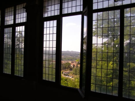Certlado, small heritage city near Florence and birthplace of medieval writer Giovanni Boccaccio