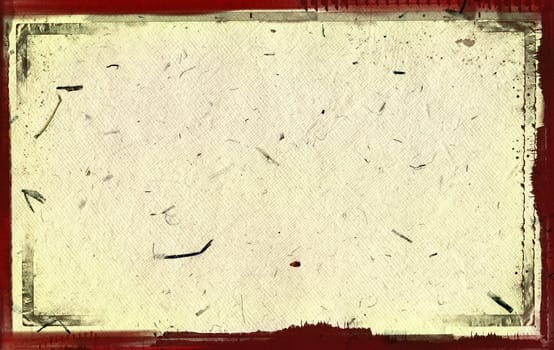 Computer designed highly detailed  border and aged textured  paper background with space for your text or image. Nice grunge layer for your projects.