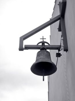 The bell of an old mission church