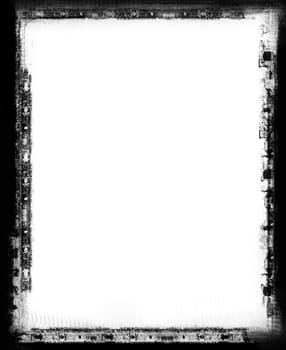 Computer designed highly detailed grunge border with space for your text or image