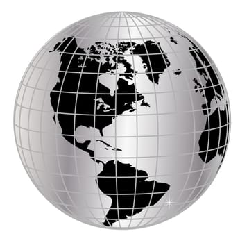 Globe in net