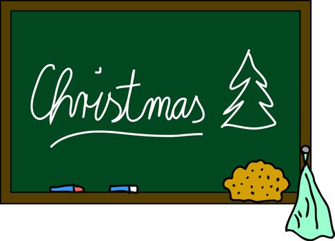 blackboard Christmas
