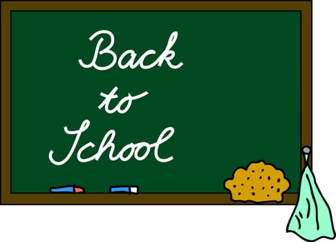 blackboard back to school