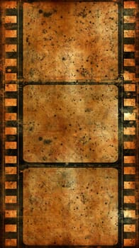 Computer designed highly detailed film frame with space for your text or image.Nice grunge element for your projects