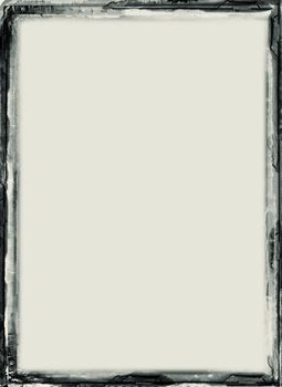 Computer designed highly detailed grunge frame with space for your text or image. Great grunge layer for your projects.