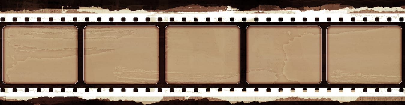 Computer designed highly detailed film frame with space for your text or image.Nice grunge element for your projects